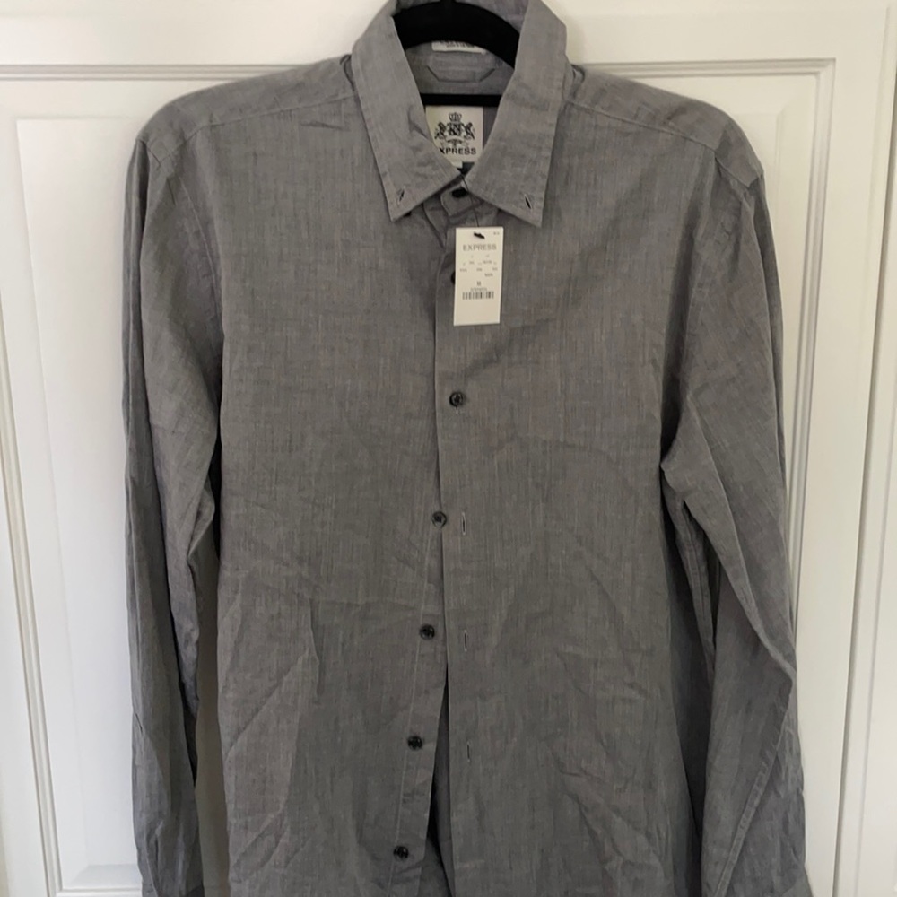 Express button long sleeve shirt